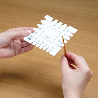 Swatch Ruler and Needle Gauge Tools Clover