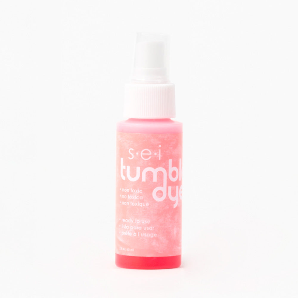 Tumble Dye Craft & Fabric Spray - 2oz Dye SEI Neon Red Dye