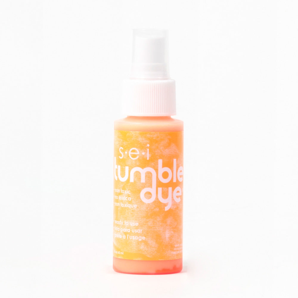 Tumble Dye Craft & Fabric Spray - 2oz Dye SEI Neon Orange Dye