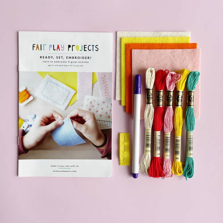 Learn To Embroider Kit
