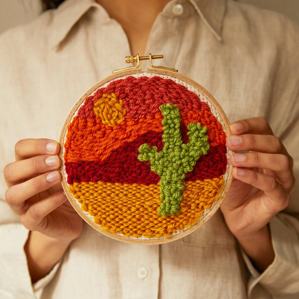 DMC Desert Punch Needle Kit