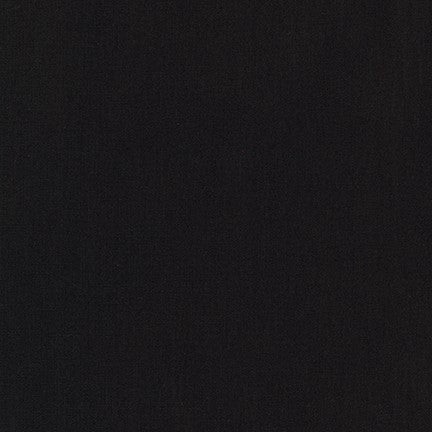 Arietta Ponte De Roma Solid in Black Fabric Robert Kaufman