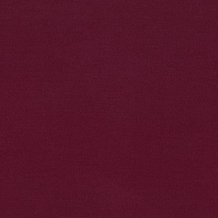 Arietta Ponte De Roma Solid in Burgundy Fabric Robert Kaufman
