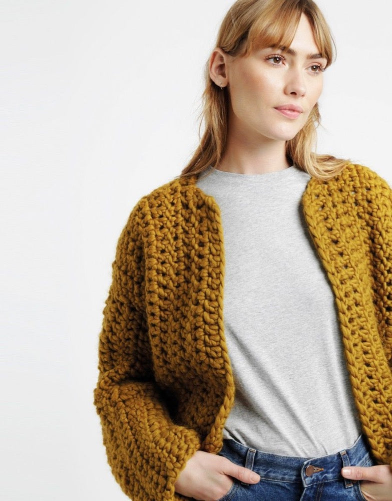 All or Nothing Coatigan Crochet Pattern Pattern Wool and the Gang