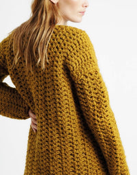 All or Nothing Coatigan Crochet Pattern Pattern Wool and the Gang