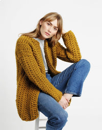 All or Nothing Coatigan Crochet Pattern Pattern Wool and the Gang