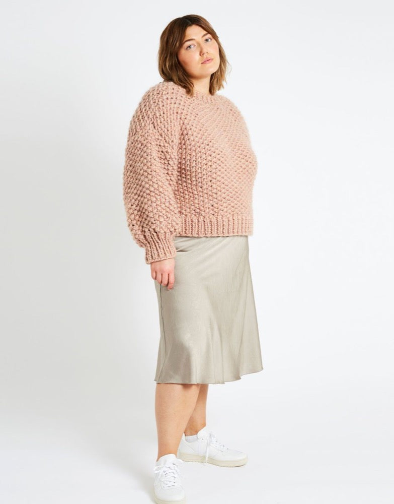 Wool & the Gang Amanda Sweater Knitting Pattern Pattern Wool and the Gang