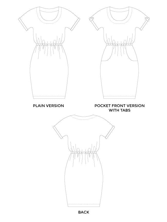 Bettine Dress Pattern Pattern Tilly and the Buttons