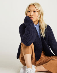 Wool & the Gang Breathe Cardigan Knitting Pattern Pattern Wool and the Gang