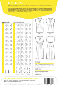Charlie Caftan Pattern Pattern Closet Core Patterns