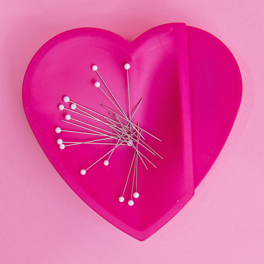 Magnetic Heart Pin Cushion