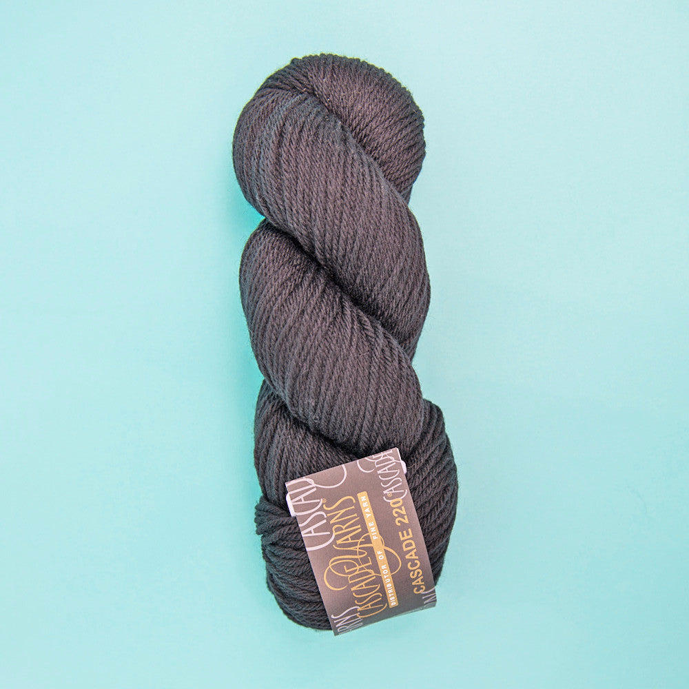 Cascade 220 Yarn Cascade Charcoal Grey 220