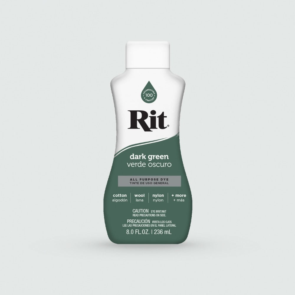 Rit Dye Liquid Dye RIT Dark Green Rit