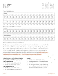 VIRTUAL WORKSHOP: Sew an Estuary Skirt Past Workshop Brooklyn Craft Company