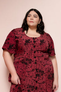 Hughes Dress Pattern Pattern Friday Pattern Company