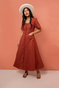 Hughes Dress Pattern Pattern Friday Pattern Company