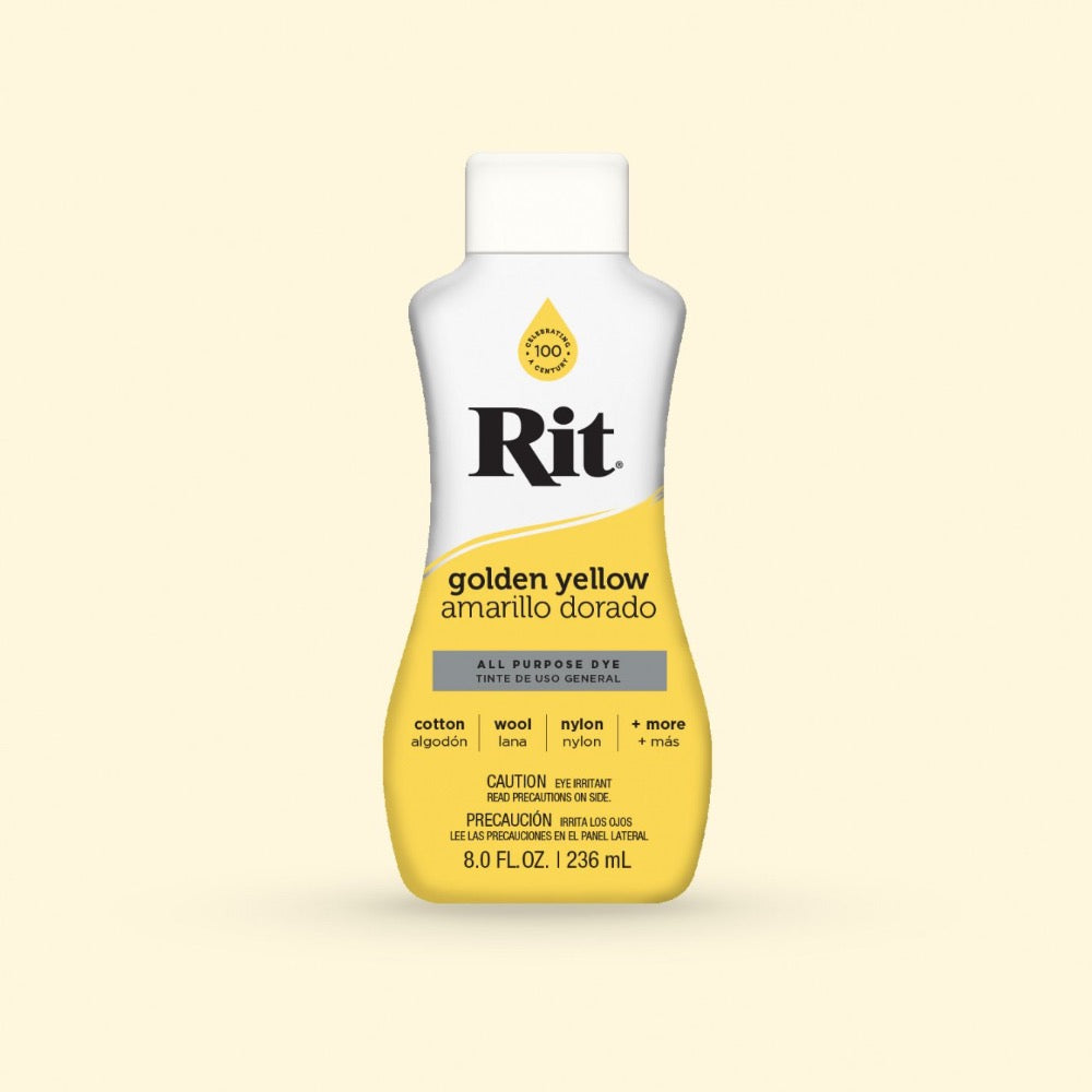Rit Dye Liquid Dye RIT Golden Yellow Rit