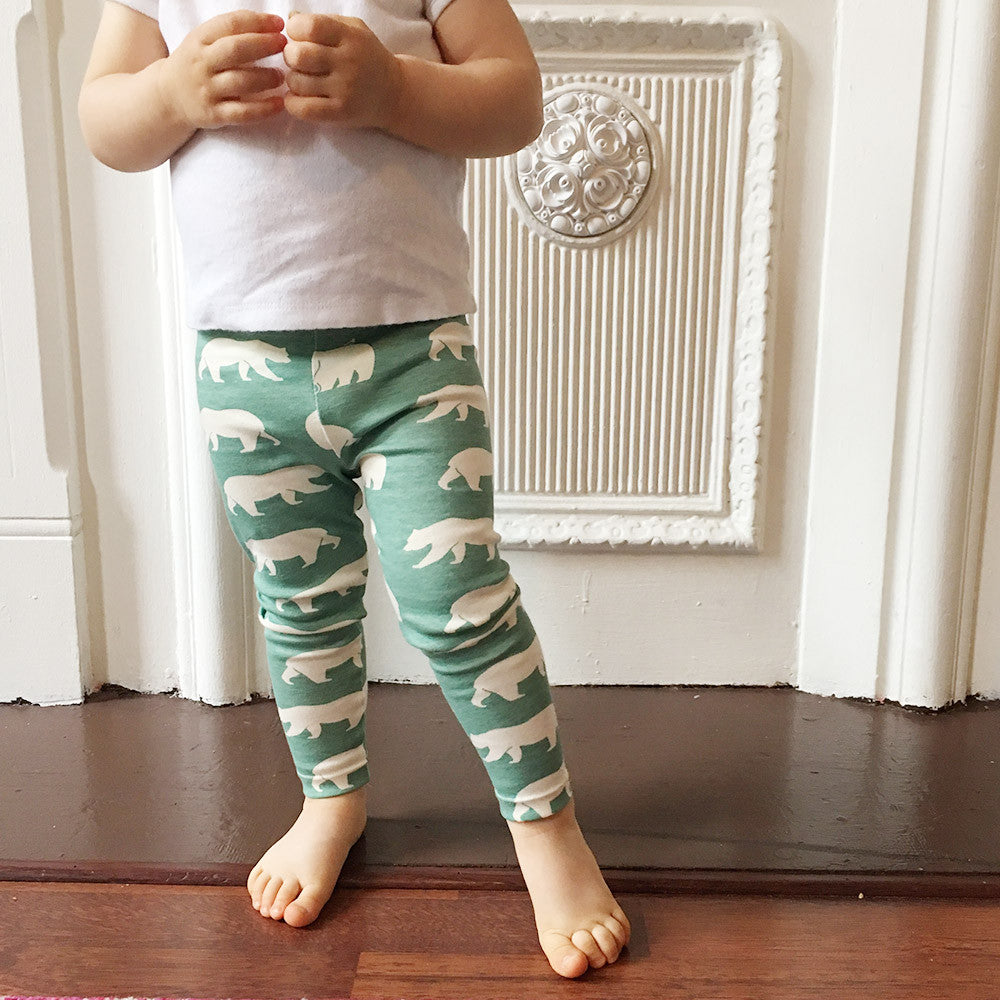 Baby & Kid Leggings Past Workshop Brooklyn Craft Company