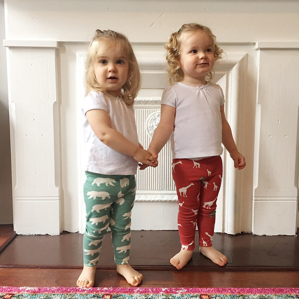 Baby & Kid Leggings Past Workshop Brooklyn Craft Company