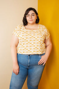The Square Neck Top Pattern Pattern Friday Pattern Company