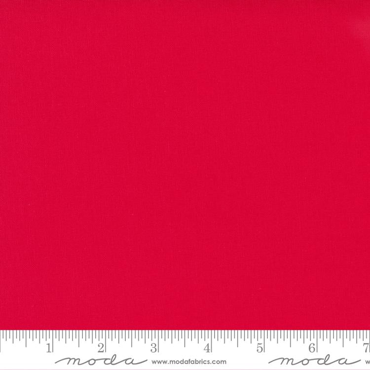 Bella Solids by Moda Fabric in Ruby Fabric Moda Fabrics