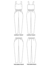 Marigold Jumpsuit + Pants Pattern Pattern Tilly and the Buttons