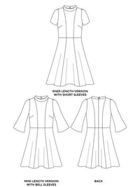 Martha Dress Pattern Pattern Tilly and the Buttons