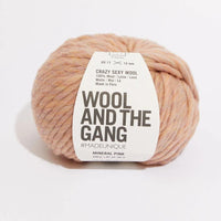 Wool and the Gang Crazy Sexy Wool Yarn Wool and the Gang Mineral Pink