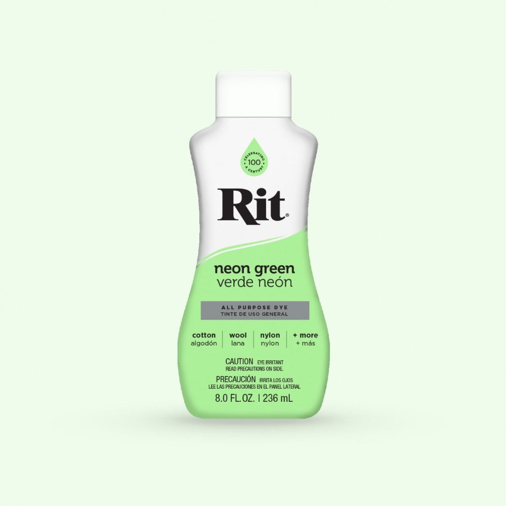Rit Dye Liquid Dye RIT Neon Green Rit