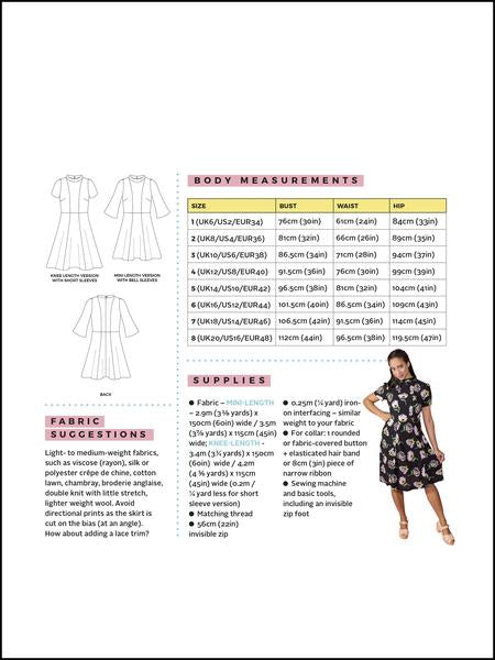 Martha Dress Pattern Pattern Tilly and the Buttons