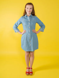 Rosa Shirt + Shirtdress Pattern Pattern Tilly and the Buttons