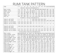 Rumi Tank & Dress Pattern Pattern Christine Haynes