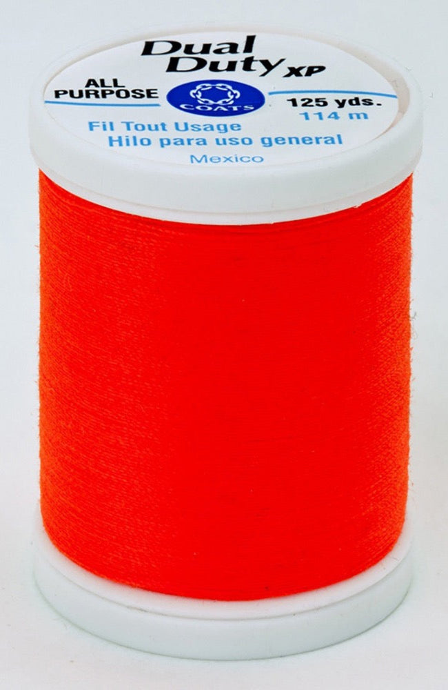 Dual Duty XP All Purpose Thread #9278 Neon Orange – Brooklyn Craft