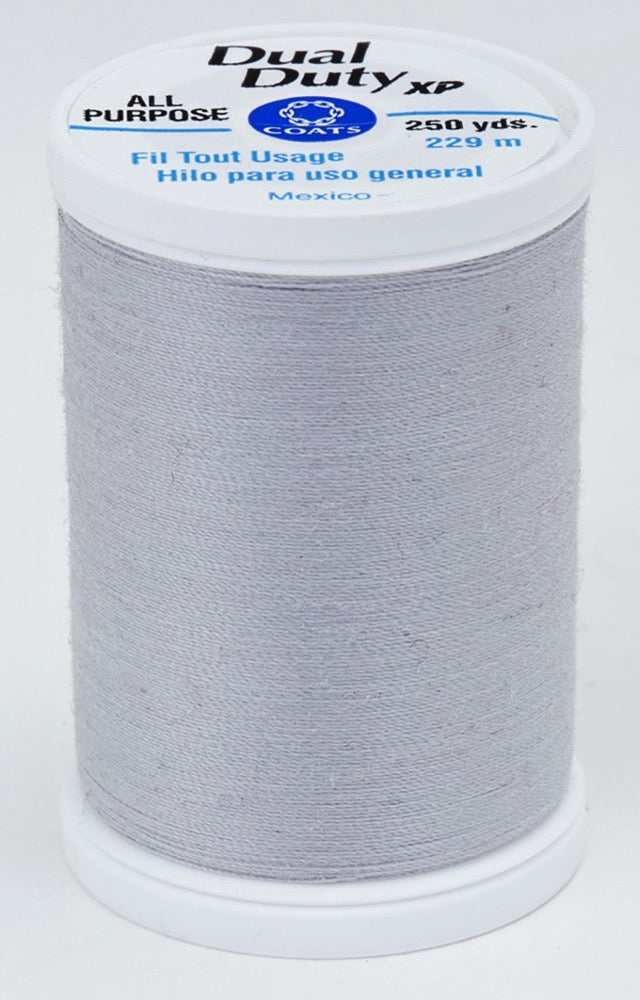Dual Duty XP All Purpose Thread #520 Dark Silver Thread Coats & Clark