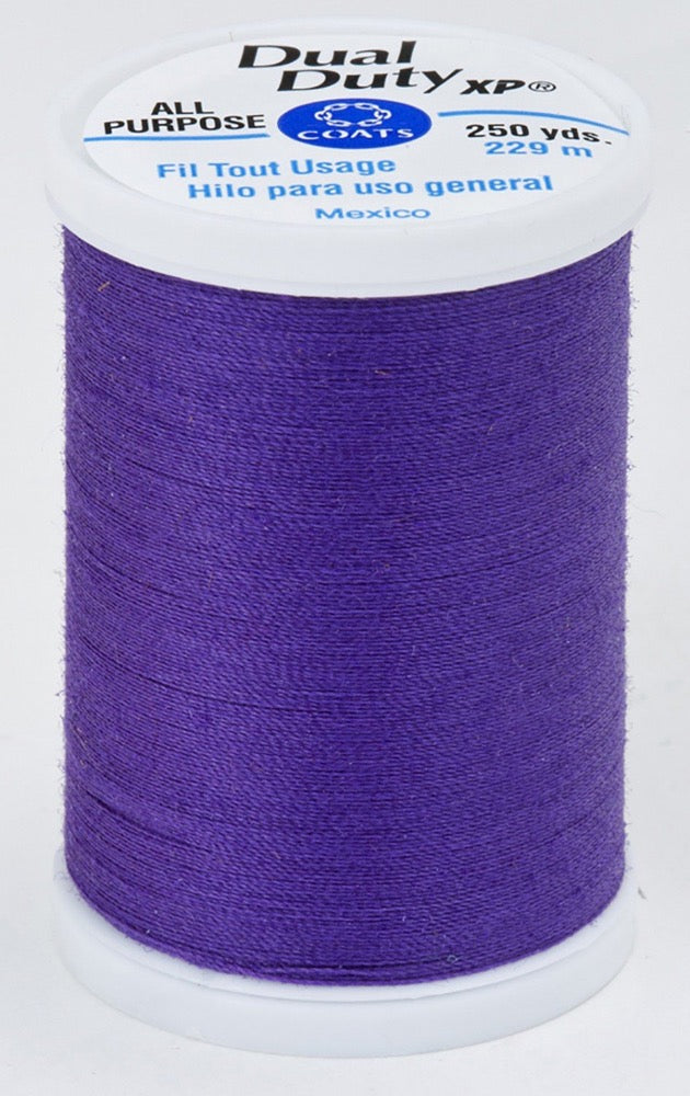 Dual Duty XP All Purpose Thread #3660 Deep Violet Thread Coats & Clark