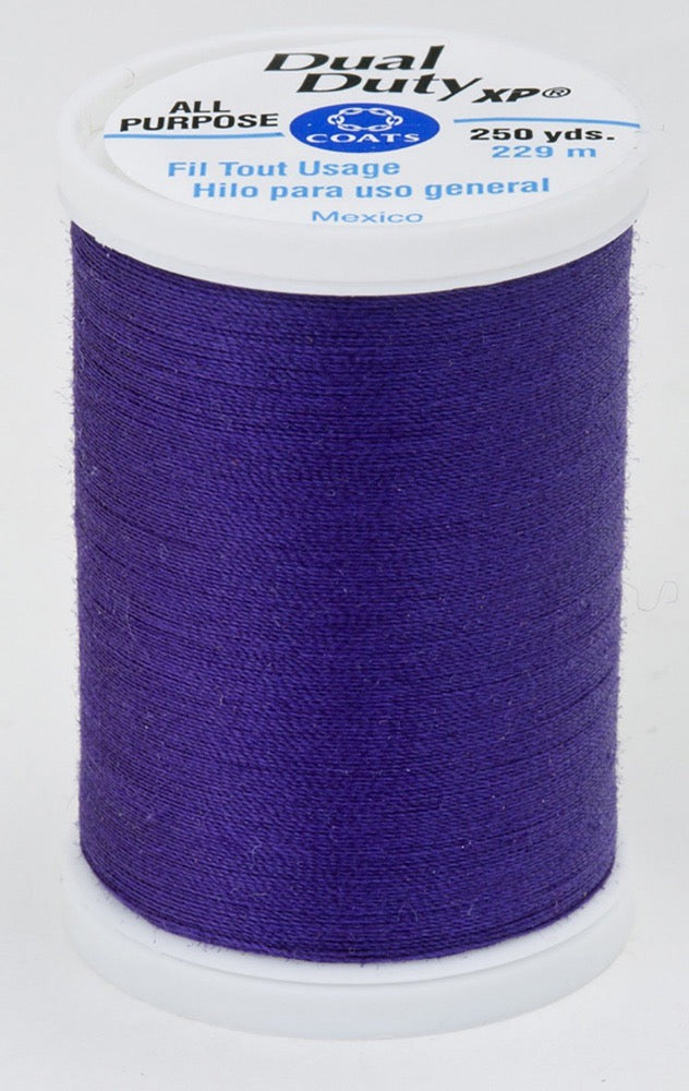 Dual Duty XP All Purpose Thread #3690 Purple Thread Coats & Clark