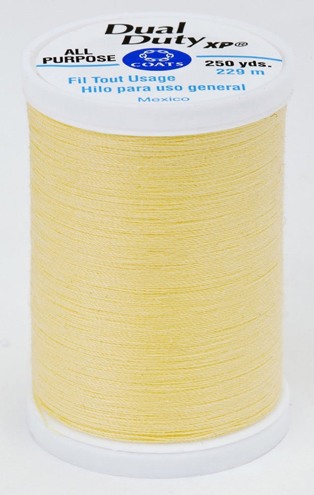 Dual Duty XP All Purpose Thread #7330 Yellow Thread Coats & Clark