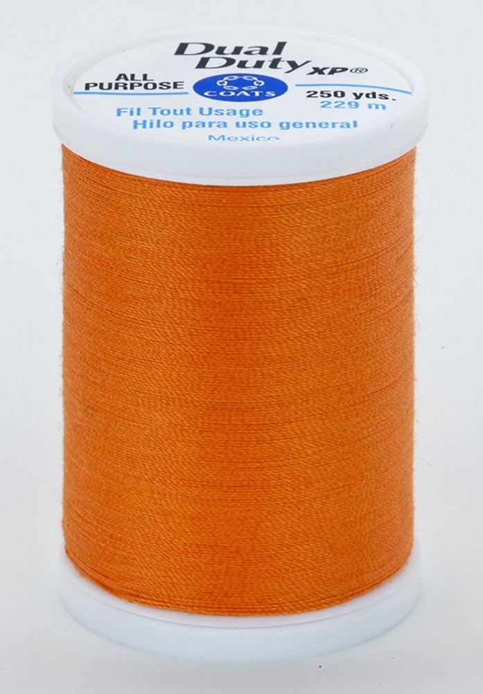 Dual Duty XP All Purpose Thread #7630 Tangerine Thread Coats & Clark