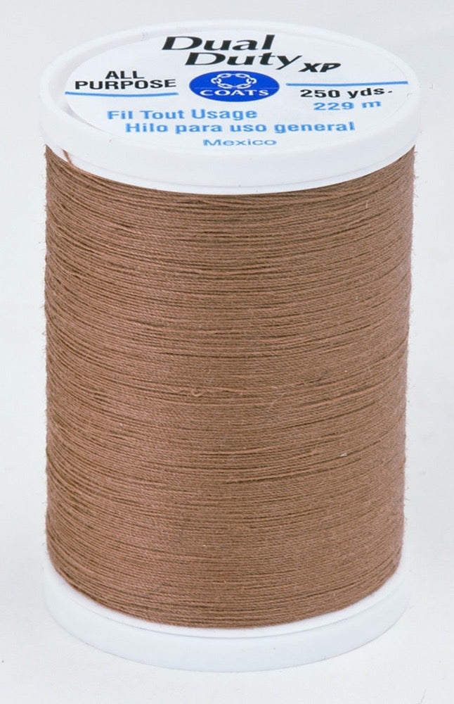 Dual Duty XP All Purpose Thread #8730 Brown Sugar Thread Coats & Clark