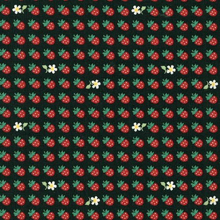 Strawberries by Sevenberry: Petite Classics in Black