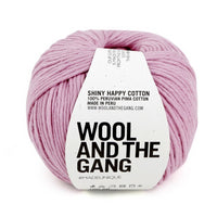 Shiny Happy Cotton Yarn Wool and the Gang Pink Lemonade Cotton