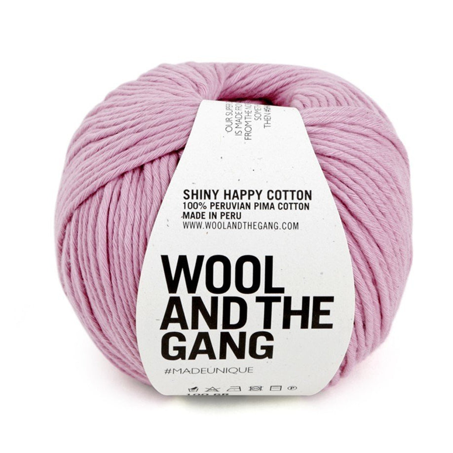 Shiny Happy Cotton Yarn Wool and the Gang Pink Lemonade Cotton