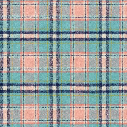 Mammoth Junior Flannel by Robert Kaufman in Summer Fabric Robert Kaufman