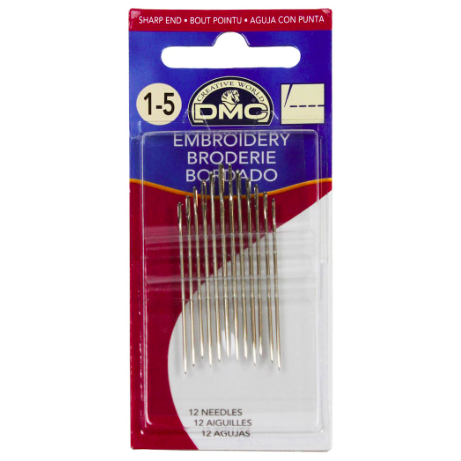 DMC Embroidery Needles Needlework DMC 1-5