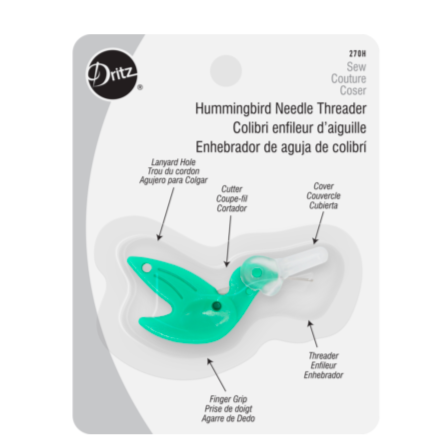 Hummingbird Needle Threader Notions Dritz