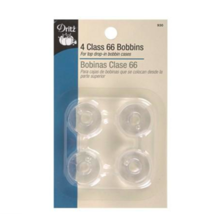 Plastic Bobbins Notions Dritz 66