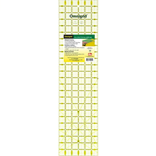 Omnigrid Omnigrip Neon Ruler 6