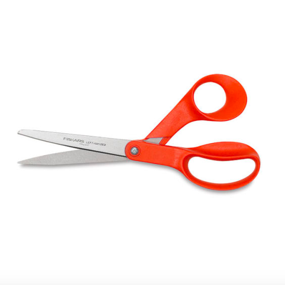 Left Handed Premier Bent Scissor - 7-inch Tools Fiskars