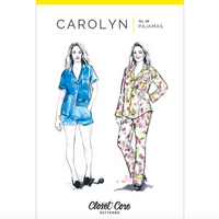 Carolyn Pajama Pattern Pattern Closet Core Patterns