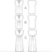 Charlie Caftan Pattern Pattern Closet Core Patterns